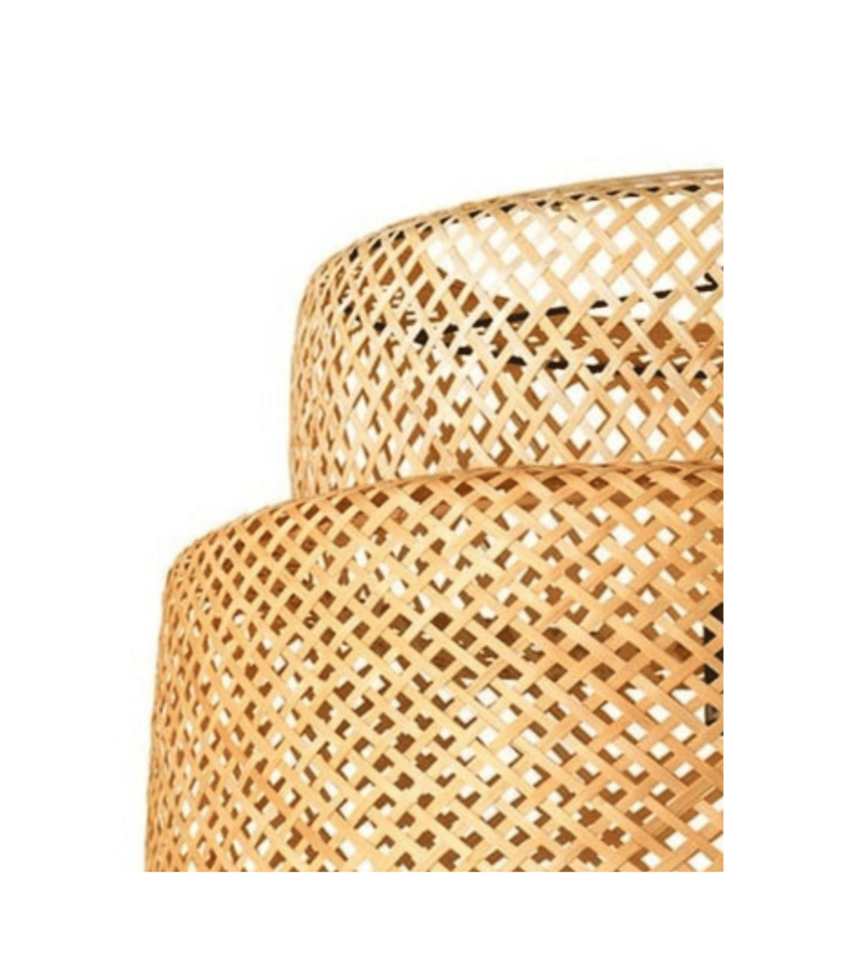 Bamboo Lampshade 14 Inches | Handmade - Image 4