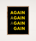 Motivational Wall Posters With Glass For Home And Office Decoration - Set Of 3 - Image 3