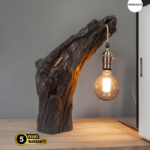 Draft Wood Table lamp | Stylish & Functional Lighting | Draftwood