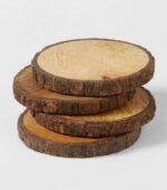 Mango Wood Coaster | Perfect for café and office (3Pcs)