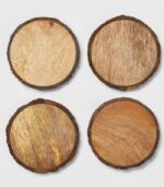 Mango Wood Coaster | Perfect for café and office (3Pcs) - Image 2