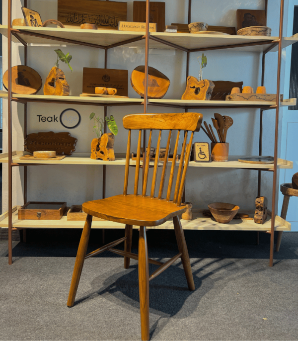 Wooden Solid Teak Chair By Teak age