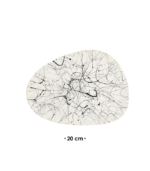 Epoxy Wooden Platter set | 2 Bowl | Crackle Design - Image 5