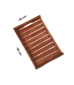 Multipurpose Wooden Serving Tray | Rosewood | 30x20cm - Image 3