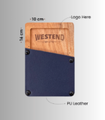 Rustic Charm Bill Presenter | Engraved 16x10 cm - Image 3