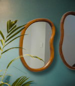 Classic Mahogany Wall Mirror | Irregular Mirror